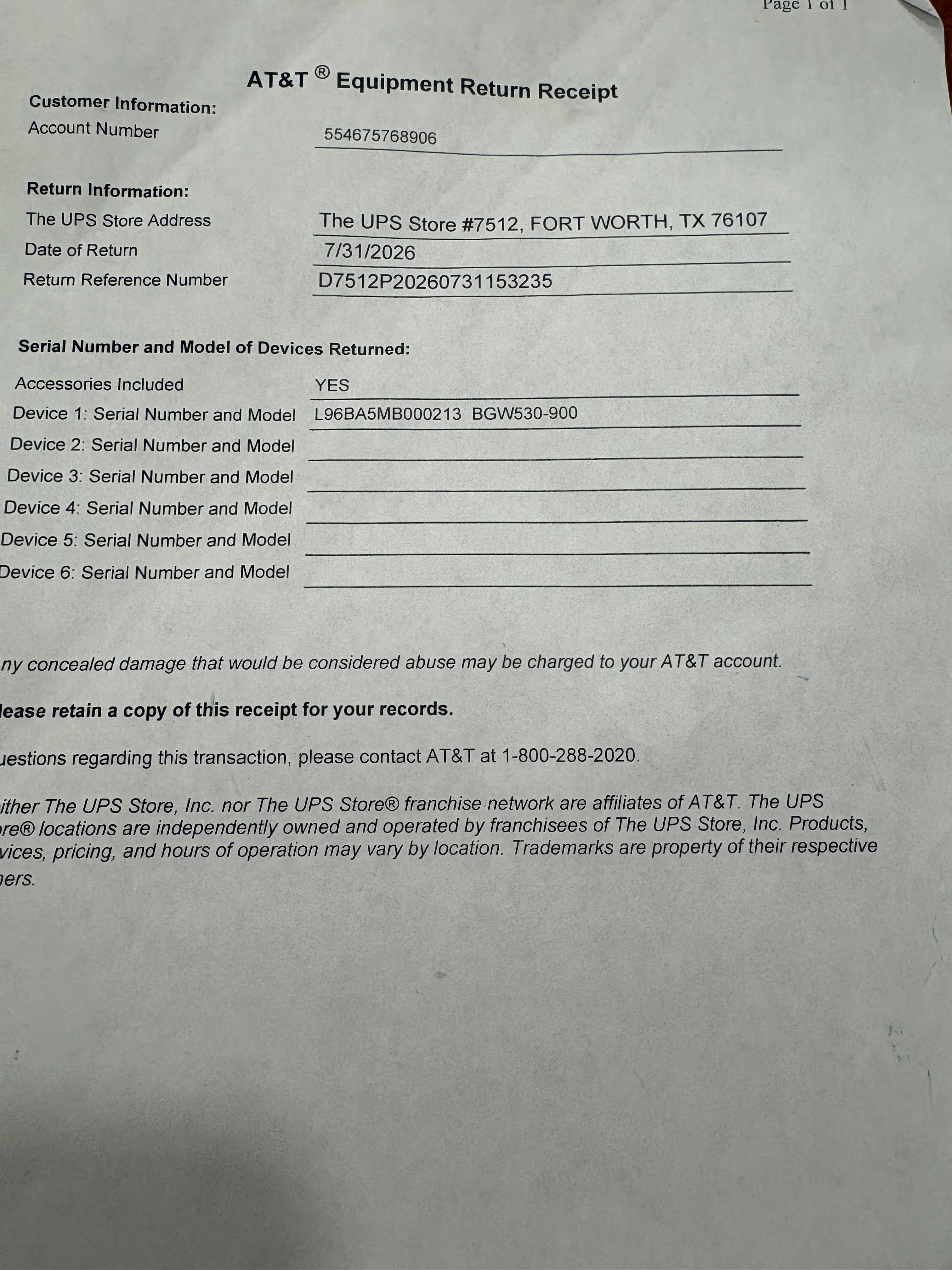 Complaint image 1